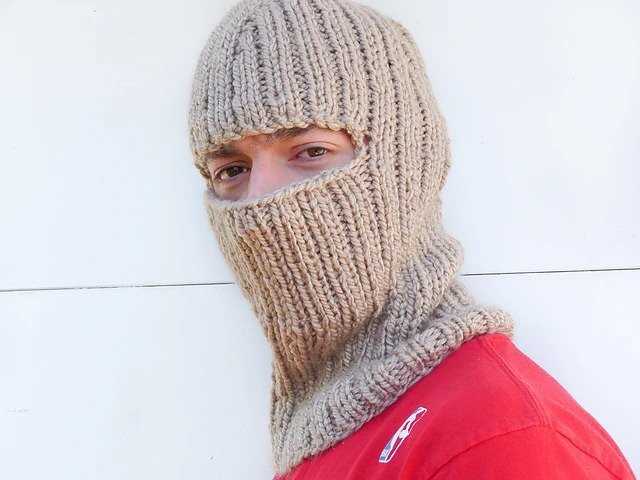 Free chunky balaclava knitting pattern