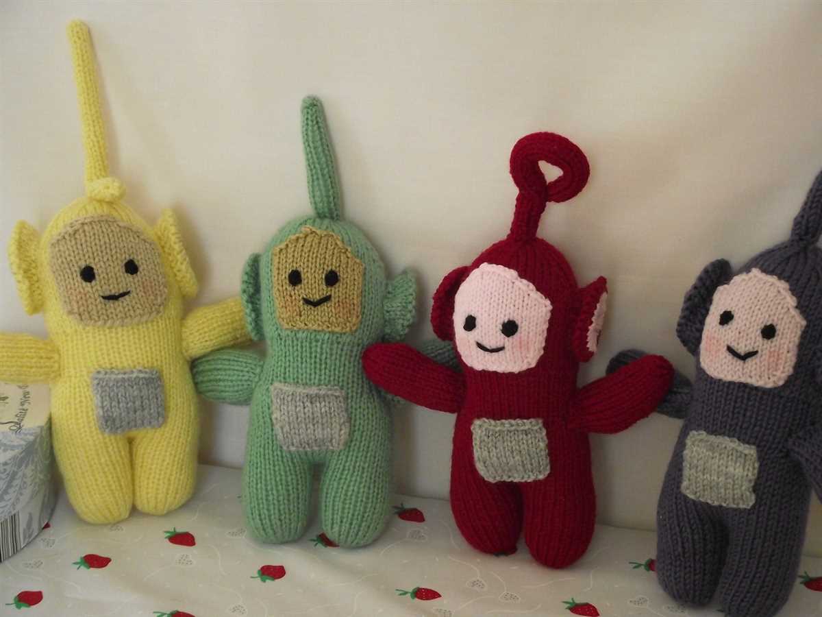 Hand knitted toys patterns free