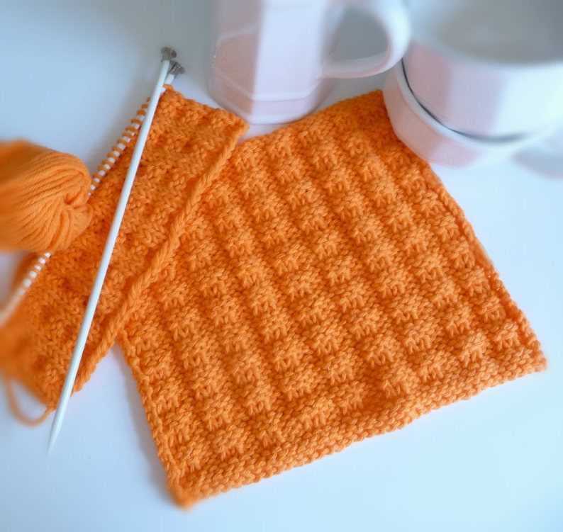 Grandmother's dishcloth knitting pattern