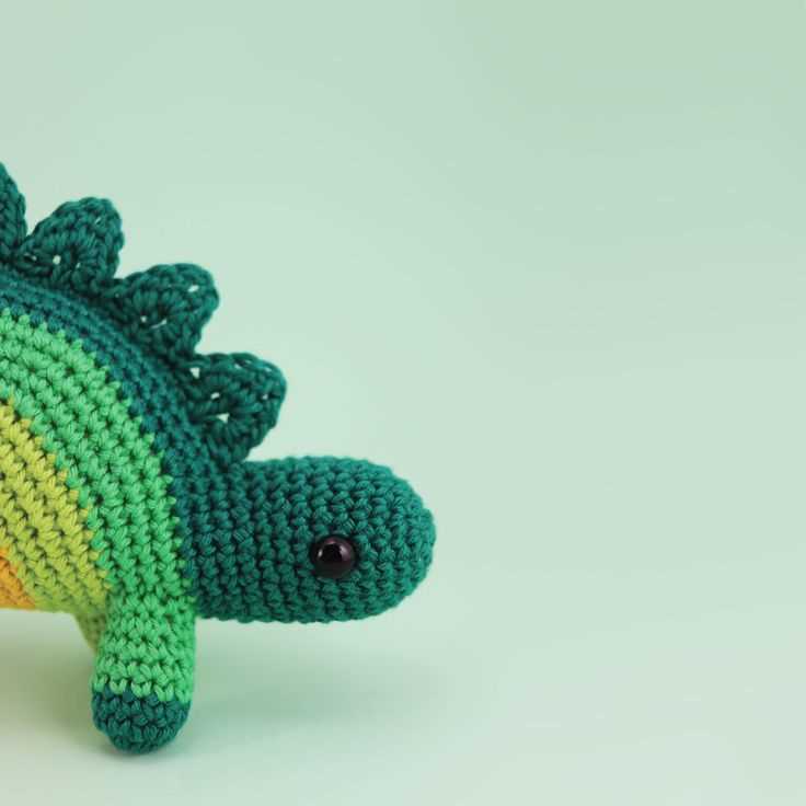 Free stegosaurus knitting pattern