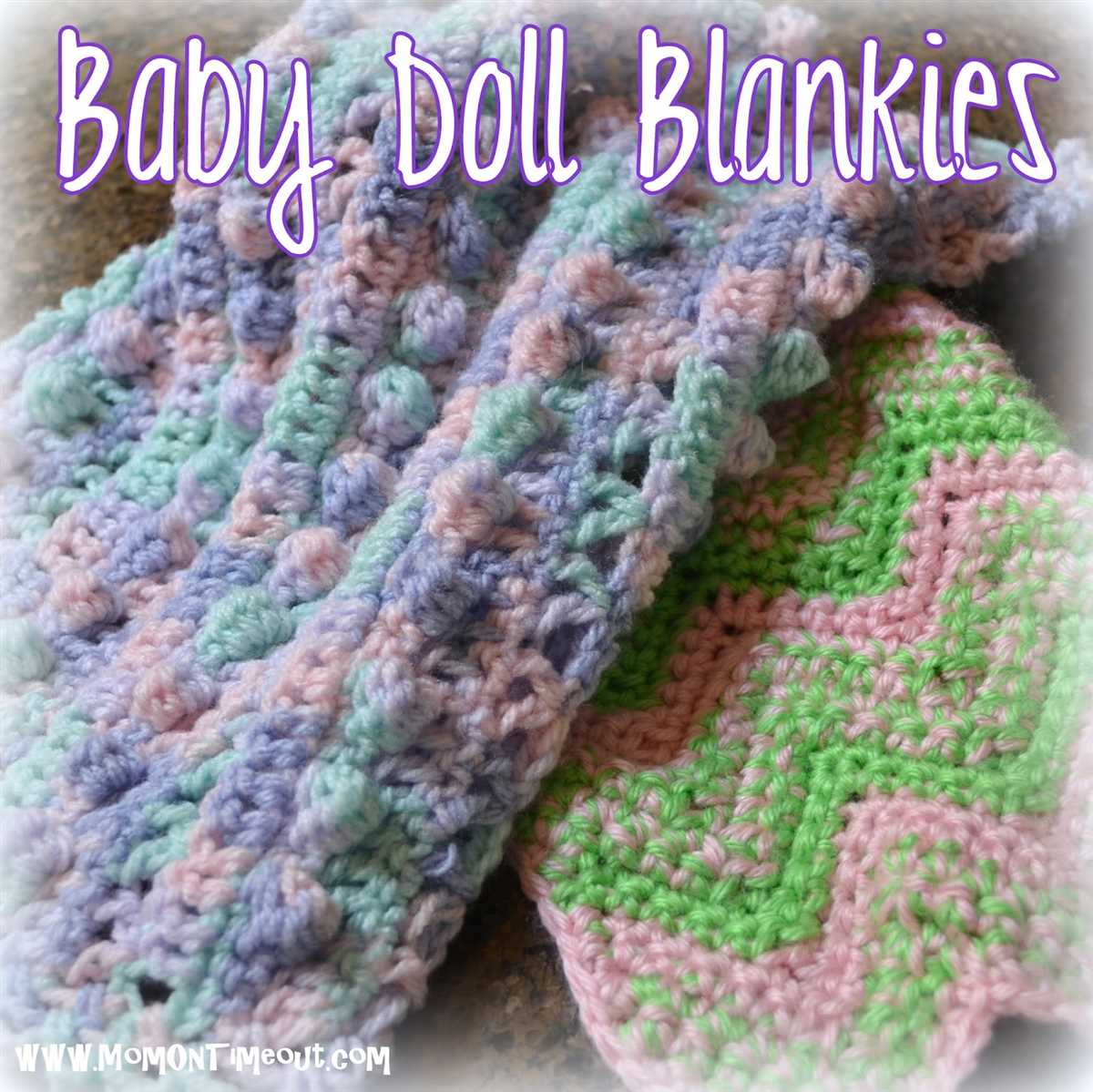 Easy knit doll blanket pattern