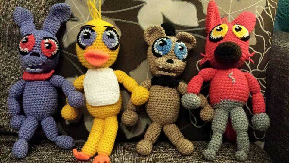 Five nights at freddy's knitting patterns