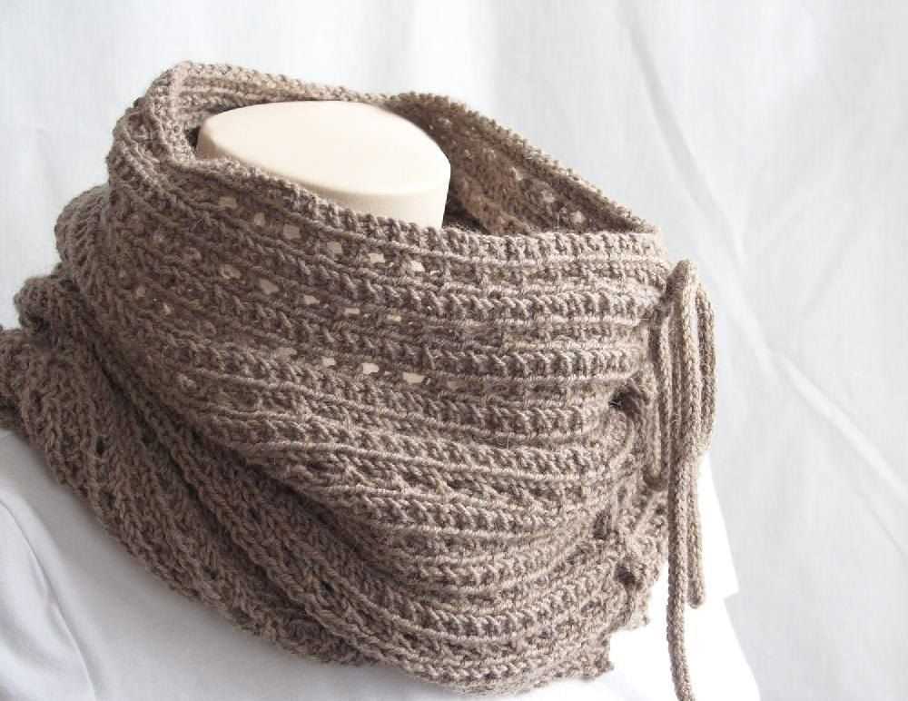 Hand knit cowl patterns