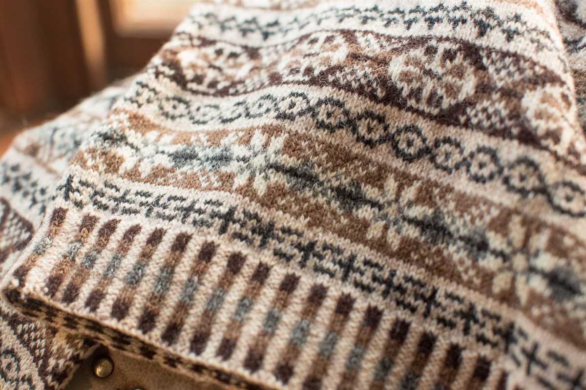 Fair isle jumper knitting pattern free